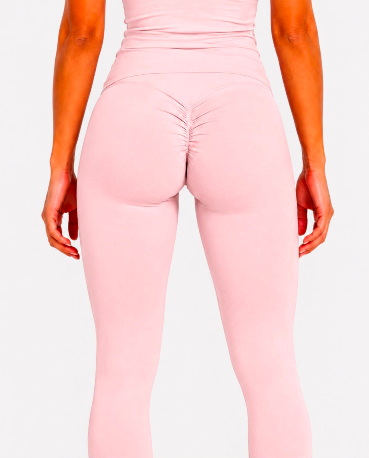 Pink Sculpt seamless leggings
