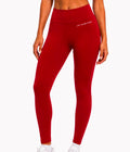 Red Sculpt seamless leggings