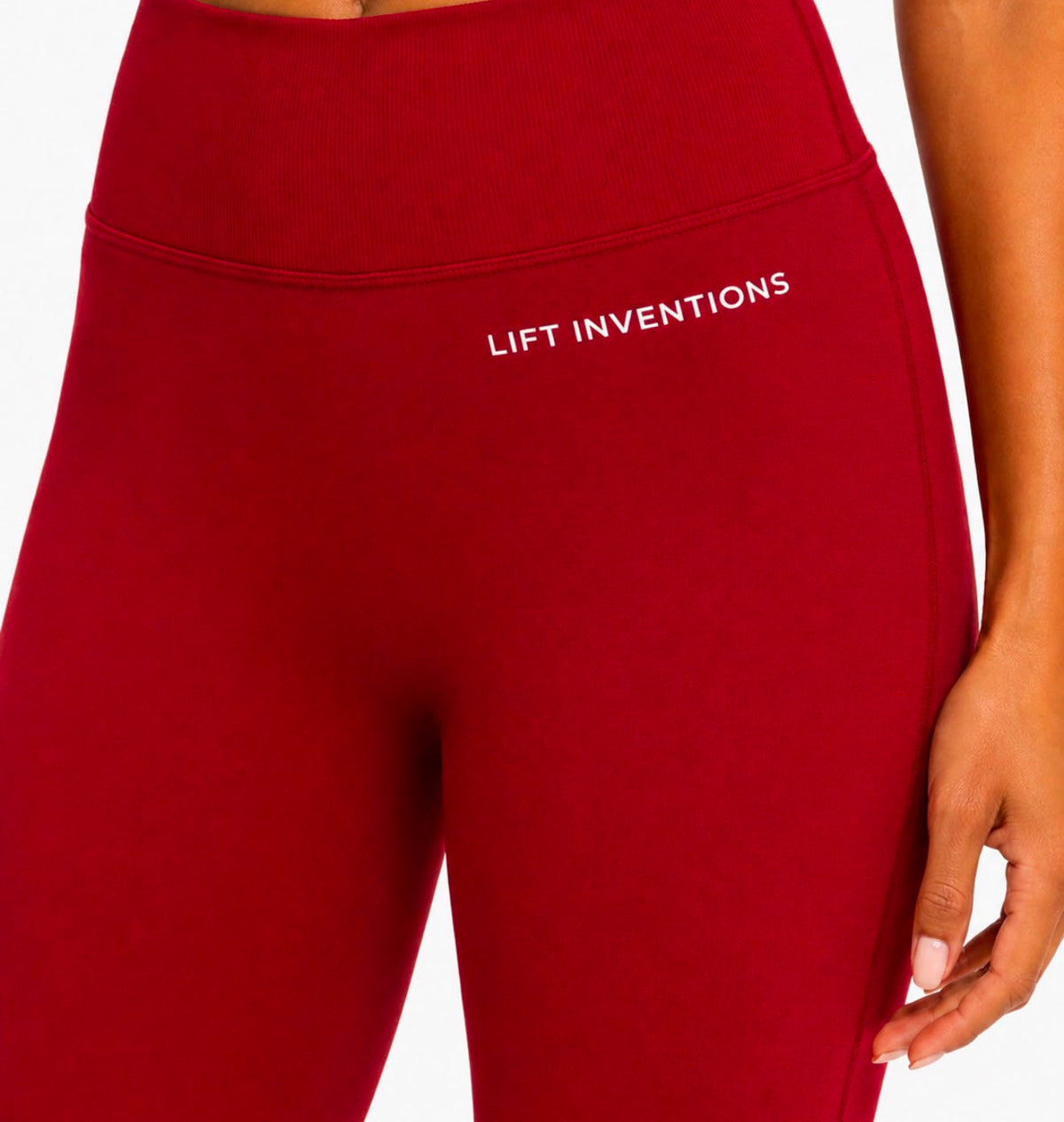 Red Sculpt seamless leggings