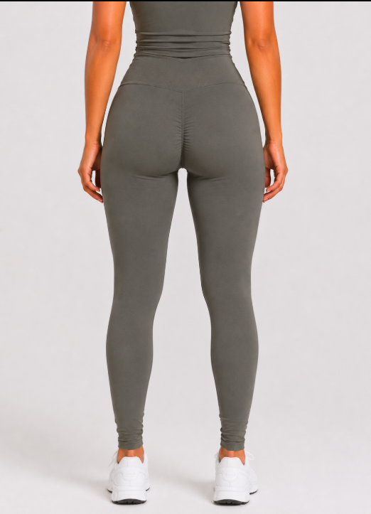 Green Sculpt Seamless Leggings