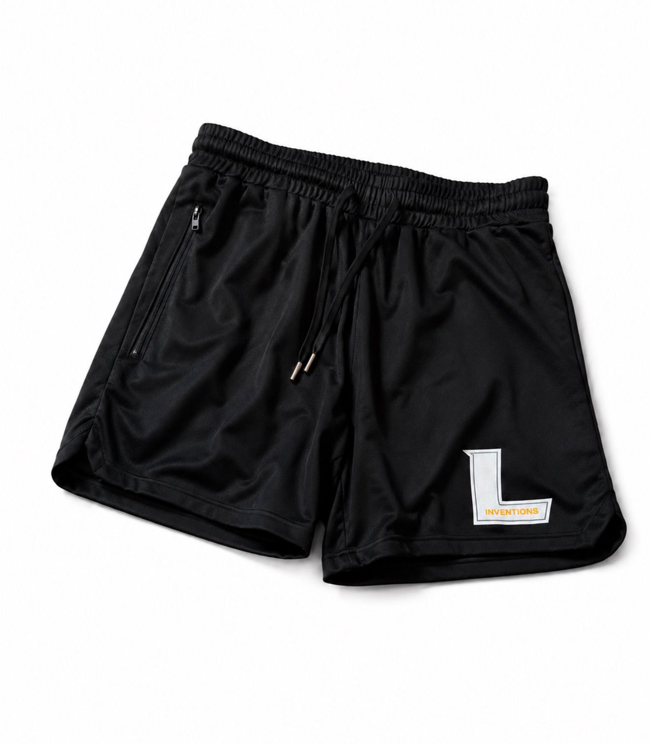 CLASSIC BLACK SHORTS.