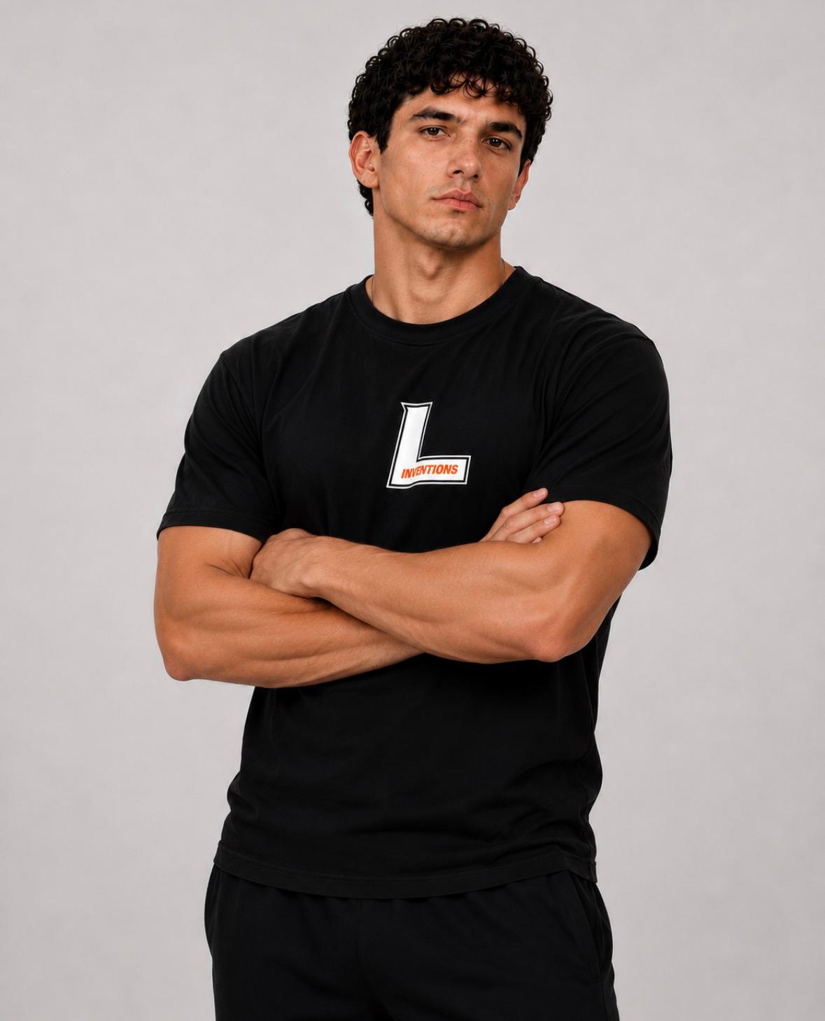Lift Inventions Oversized Tee – Black