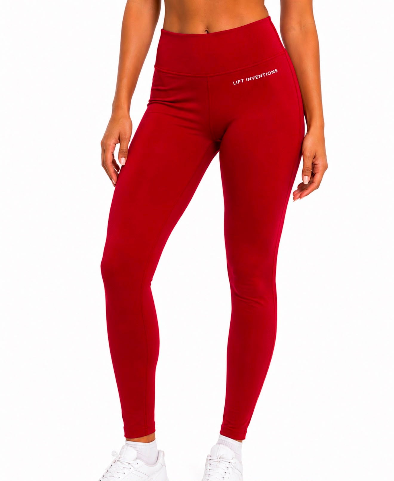 Lift Inventions Sculpt Seamless Leggings – Red