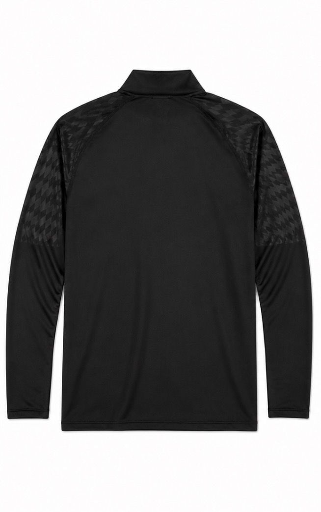Black Performance Quarter-Zip Pullover