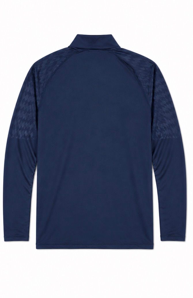 Navy Performance Quarter-Zip Pullover