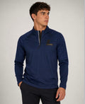 Navy Performance Quarter-Zip Pullover