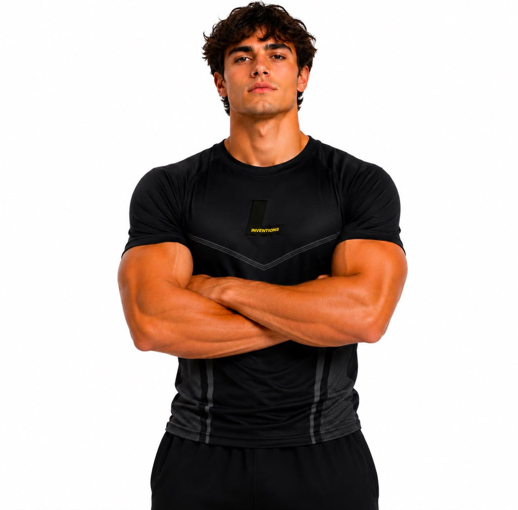 Shadow Black Performance Tee